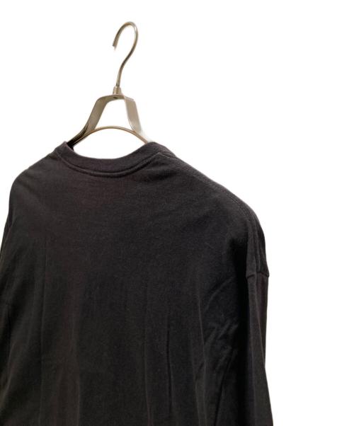 stussy（ステューシー）stussy (ステューシー) ピースプリントカットソー ブラック サイズ:Lの古着・服飾アイテム