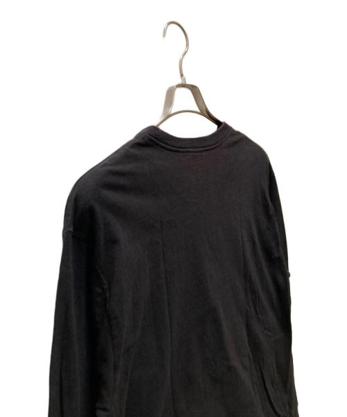 stussy（ステューシー）stussy (ステューシー) ピースプリントカットソー ブラック サイズ:Lの古着・服飾アイテム