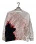 ALEXANDER McQUEEN（アレキサンダーマックイーン）の古着「グラフィックデザインスウェット」｜ホワイト×レッド