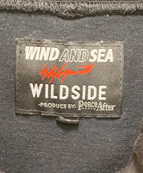 WIND AND SEA（ウィンダンシー）WIND AND SEA (ウィンダンシー) WILDSIDE YOHJI YAMAMOTO (ワイルドサイド ヨウジ ヤマモト) コラボマルチジッププルオーバーパーカー ブラック サイズ:5の古着・服飾アイテム