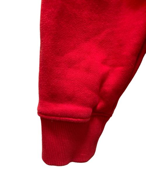 LACOSTE（ラコステ）LACOSTE (ラコステ) フロッキーオーバルクロッククルーネックスウェット レッド サイズ:Sの古着・服飾アイテム