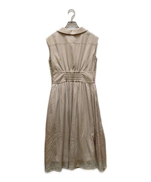 HER LIP TO（ハーリップトゥ）Her lip to (ハーリップトゥ) Classic Oxford Belted Dress ベージュ サイズ:Sの古着・服飾アイテム