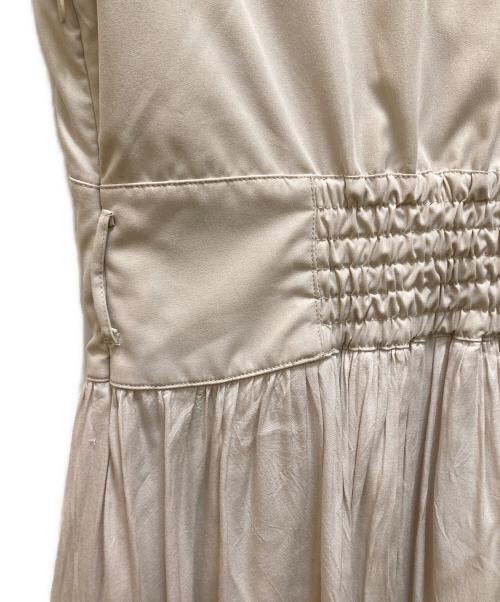 HER LIP TO（ハーリップトゥ）Her lip to (ハーリップトゥ) Classic Oxford Belted Dress ベージュ サイズ:Sの古着・服飾アイテム