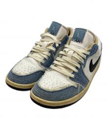NIKE（ナイキ）の古着「エアジョーダン1 ロー SE "ワールド メイク ジャパン"」｜ホワイト×インディゴ