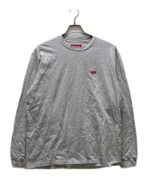 SUPREME（シュプリーム）Supreme (シュプリーム) SMALL BOX LOGO ロングスリーブカットソー グレー サイズ:Mの古着・服飾アイテム