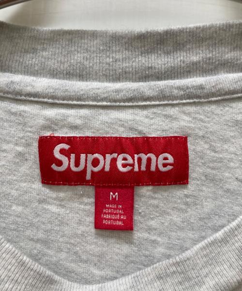 SUPREME（シュプリーム）Supreme (シュプリーム) SMALL BOX LOGO ロングスリーブカットソー グレー サイズ:Mの古着・服飾アイテム
