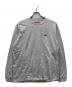 Supreme（シュプリーム）の古着「SMALL BOX LOGO ロングスリーブカットソー」｜グレー