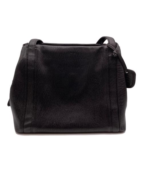 genten（ゲンテン）genten (ゲンテン) ゴートベーシック ミドルトート バッグ ブラック(ジュンクロ)の古着・服飾アイテム