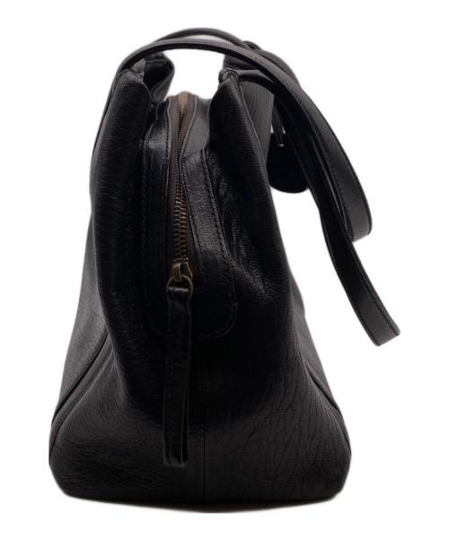 genten（ゲンテン）genten (ゲンテン) ゴートベーシック ミドルトート バッグ ブラック(ジュンクロ)の古着・服飾アイテム