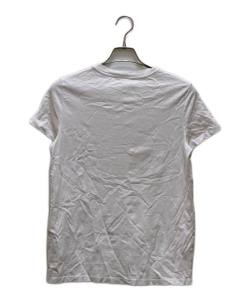MaxMara（マックスマーラ）MaxMara (マックスマーラ) TAVERNA アップリケ 半袖シャツ ホワイト サイズ:Mの古着・服飾アイテム