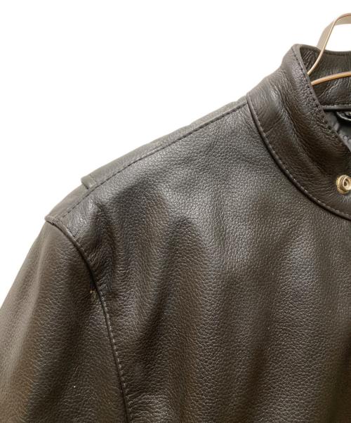 Freeclom（フリークロム）Freeclom (フリークロム) シングルレザーライダースジャケット ブラック サイズ:42の古着・服飾アイテム