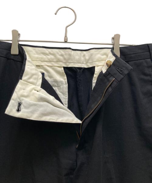 BROOKS BROTHERS（ブルックスブラザーズ）BROOKS BROTHERS (ブルックスブラザーズ) コットンスラックス ブラック サイズ:33の古着・服飾アイテム