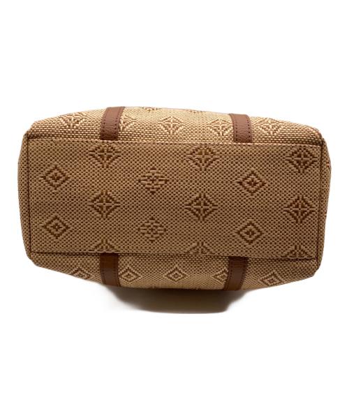 russet（ラシット）russet (ラシット) パナマ風2WAYトートバッグ ベージュの古着・服飾アイテム