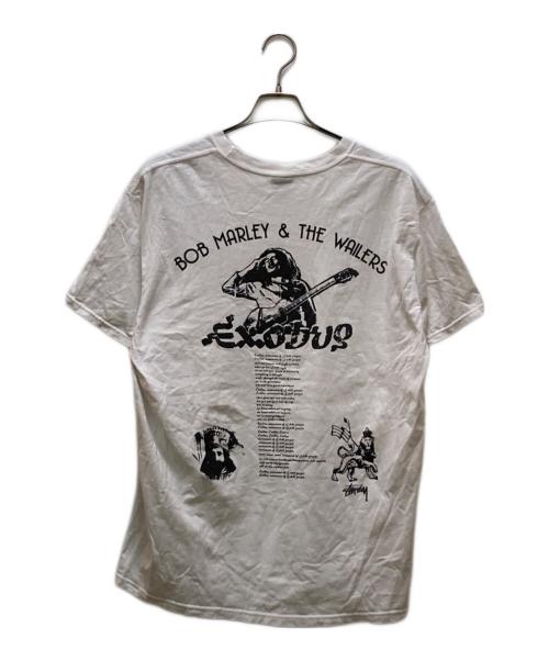 stussy（ステューシー）stussy (ステューシー) ボブマーリープリントTシャツ ホワイト サイズ:Ⅼの古着・服飾アイテム