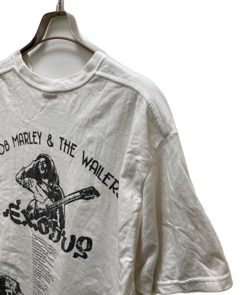 stussy（ステューシー）stussy (ステューシー) ボブマーリープリントTシャツ ホワイト サイズ:Ⅼの古着・服飾アイテム