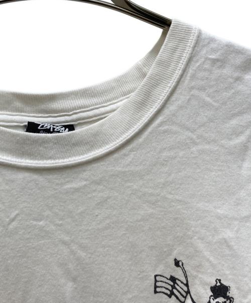 stussy（ステューシー）stussy (ステューシー) ボブマーリープリントTシャツ ホワイト サイズ:Ⅼの古着・服飾アイテム