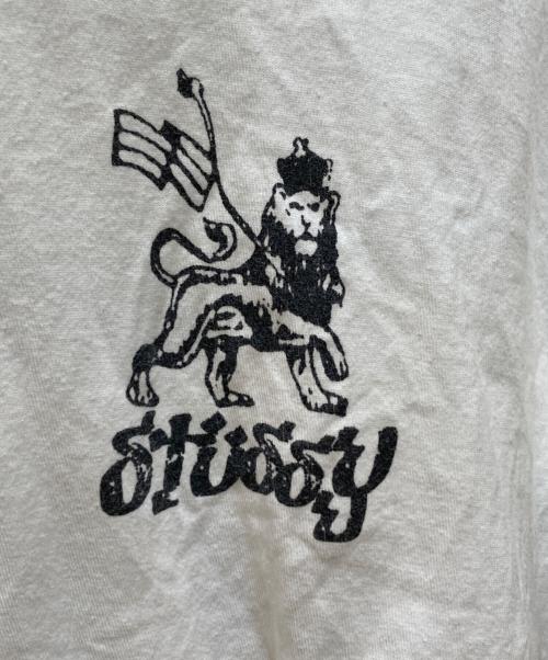 stussy（ステューシー）stussy (ステューシー) ボブマーリープリントTシャツ ホワイト サイズ:Ⅼの古着・服飾アイテム