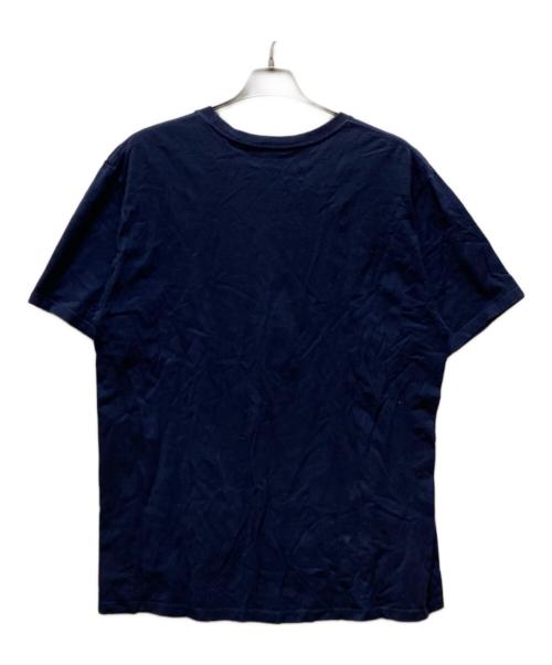stussy（ステューシー）stussy (ステューシー) シャドーマン プリントTシャツ ネイビー×ホワイト サイズ:Ⅼの古着・服飾アイテム