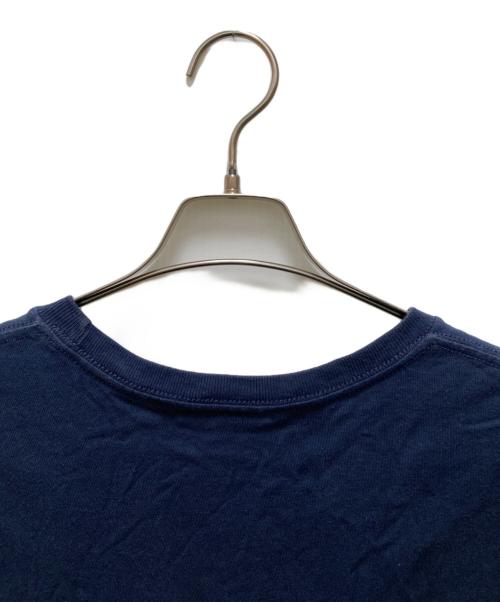 stussy（ステューシー）stussy (ステューシー) シャドーマン プリントTシャツ ネイビー×ホワイト サイズ:Ⅼの古着・服飾アイテム