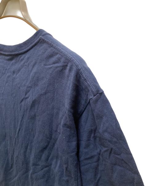stussy（ステューシー）stussy (ステューシー) シャドーマン プリントTシャツ ネイビー×ホワイト サイズ:Ⅼの古着・服飾アイテム