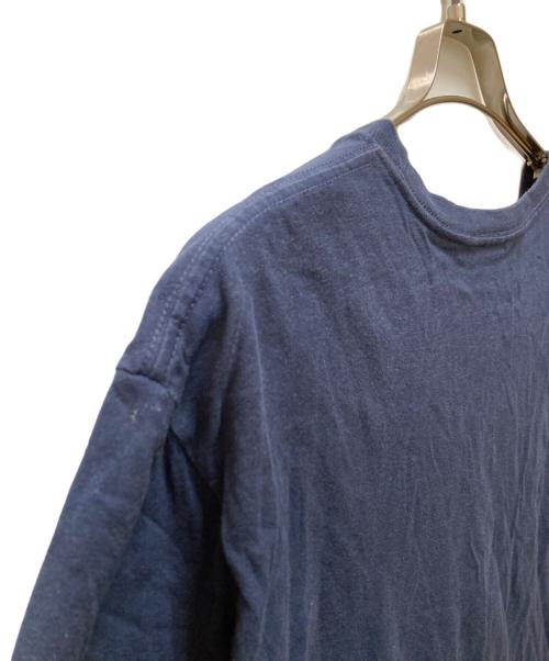 stussy（ステューシー）stussy (ステューシー) シャドーマン プリントTシャツ ネイビー×ホワイト サイズ:Ⅼの古着・服飾アイテム