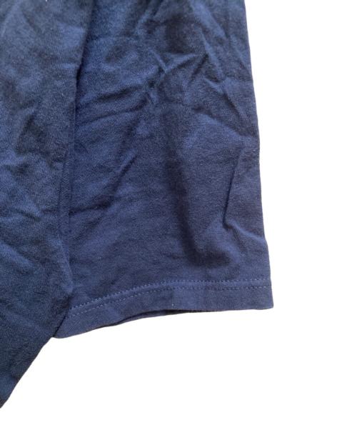 stussy（ステューシー）stussy (ステューシー) シャドーマン プリントTシャツ ネイビー×ホワイト サイズ:Ⅼの古着・服飾アイテム