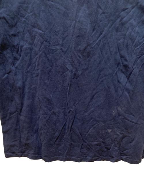 stussy（ステューシー）stussy (ステューシー) シャドーマン プリントTシャツ ネイビー×ホワイト サイズ:Ⅼの古着・服飾アイテム