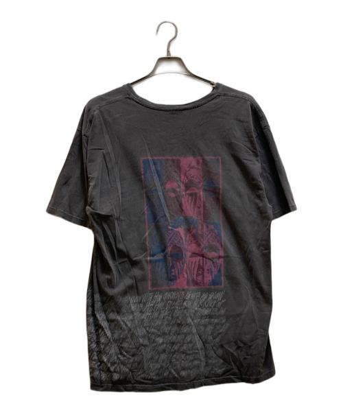 stussy（ステューシー）stussy (ステューシー) マスクピグメントTシャツ グレー サイズ:Lの古着・服飾アイテム