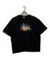 stussy（ステューシー）の古着「ヴィンテージ ラスタ ルーツ プリントTシャツ」｜ブラック
