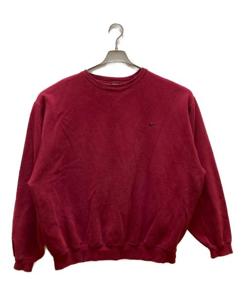 NIKE（ナイキ）NIKE (ナイキ) ヴィンテージスウッシュ刺繍スウェット パープル サイズ:XLの古着・服飾アイテム