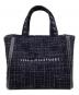 JILL BY JILLSTUART（ジル バイ ジルスチュアート）の古着「トリミングハンドルツイードトート」｜ブラック