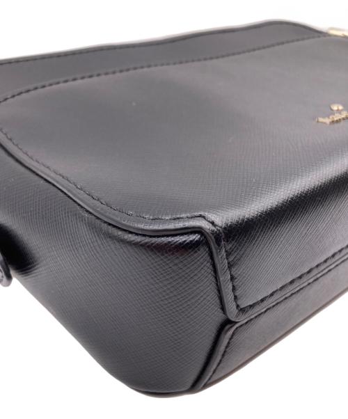 Kate Spade（ケイトスペード）Kate Spade (ケイトスペード) ローリン カラーブロック クロスボディバッグ ブラックの古着・服飾アイテム