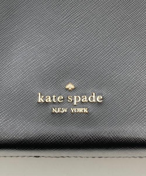 Kate Spade（ケイトスペード）Kate Spade (ケイトスペード) ローリン カラーブロック クロスボディバッグ ブラックの古着・服飾アイテム