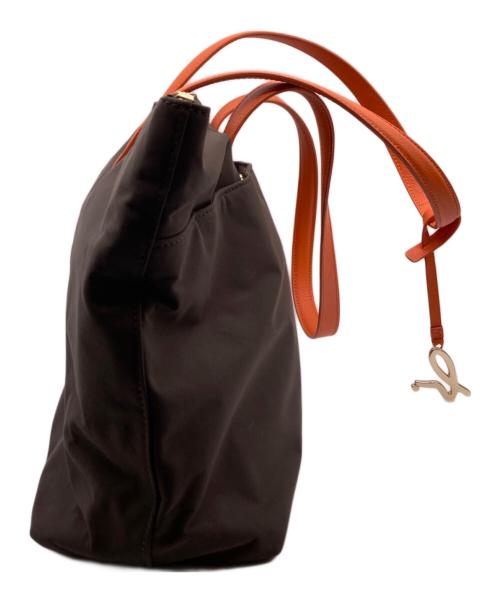 agnes b voyage（アニエスベーボヤージュ）agnes b voyage (アニエスベーボヤージュ) ハンドバッグ ベージュの古着・服飾アイテム