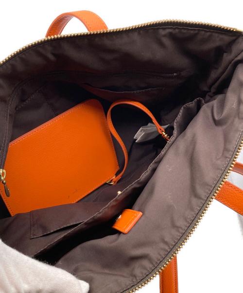 agnes b voyage（アニエスベーボヤージュ）agnes b voyage (アニエスベーボヤージュ) ハンドバッグ ベージュの古着・服飾アイテム