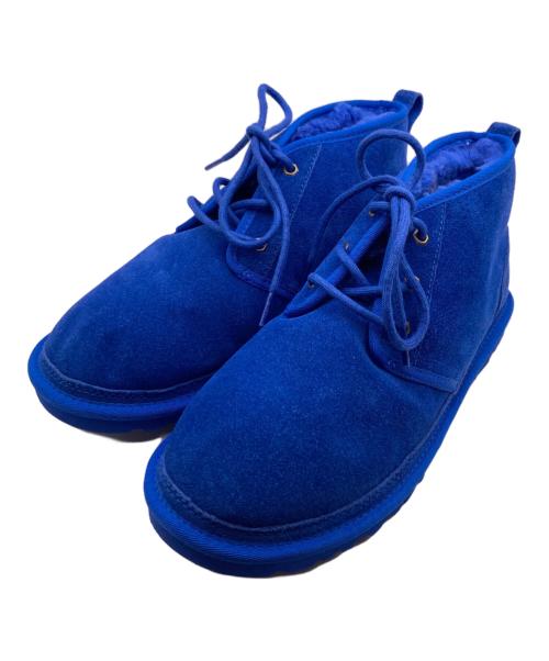 UGG（アグ）UGG (アグ) ニューメル ムートンチャッカーブーツ ブルー サイズ:28の古着・服飾アイテム