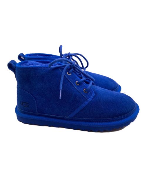 UGG（アグ）UGG (アグ) ニューメル ムートンチャッカーブーツ ブルー サイズ:28の古着・服飾アイテム