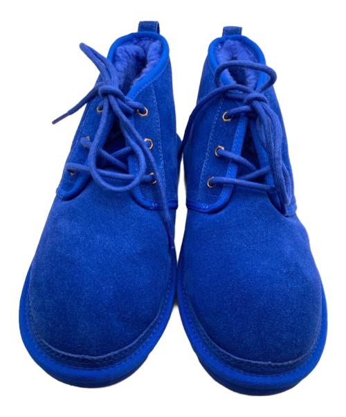 UGG（アグ）UGG (アグ) ニューメル ムートンチャッカーブーツ ブルー サイズ:28の古着・服飾アイテム