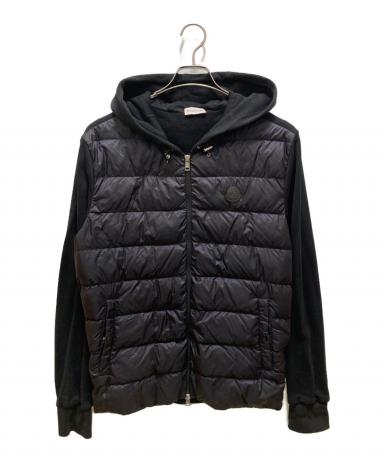 中古・古着通販】MONCLER (モンクレール) レザーワッペンロゴ