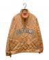 Supreme（シュプリーム）の古着「アーチロゴ キルティング ハーフジッププルオーバー」｜イエロー
