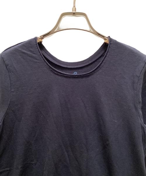 45rpm（45アールピーエム）45rpm (45アールピーエム) コットンカットソーワンピース ネイビー サイズ:２の古着・服飾アイテム