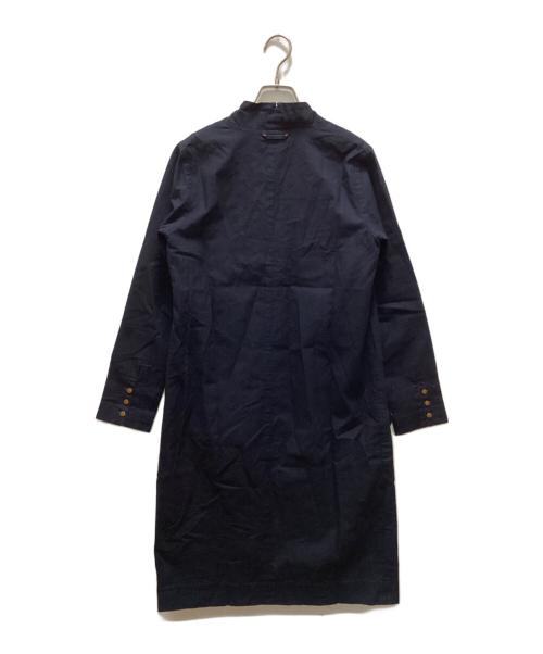 Pal'las Palace（パラスパレス）PAL'LAS PALACE (パラスパレス) 藍染ワンピース ネイビー サイズ:２の古着・服飾アイテム