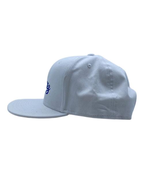 HIDE AND SEEK（ハイドアンドシーク）HIDE AND SEEK (ハイドアンドシーク) ONE OZ BASEBALL CAP ホワイトの古着・服飾アイテム