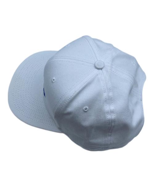 HIDE AND SEEK（ハイドアンドシーク）HIDE AND SEEK (ハイドアンドシーク) ONE OZ BASEBALL CAP ホワイトの古着・服飾アイテム