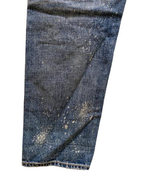 POLO RALPH LAUREN（ポロ・ラルフローレン）POLO RALPH LAUREN (ポロ・ラルフローレン) パッチワーク リペア加工デニムパンツ インディゴ サイズ:32/32の古着・服飾アイテム