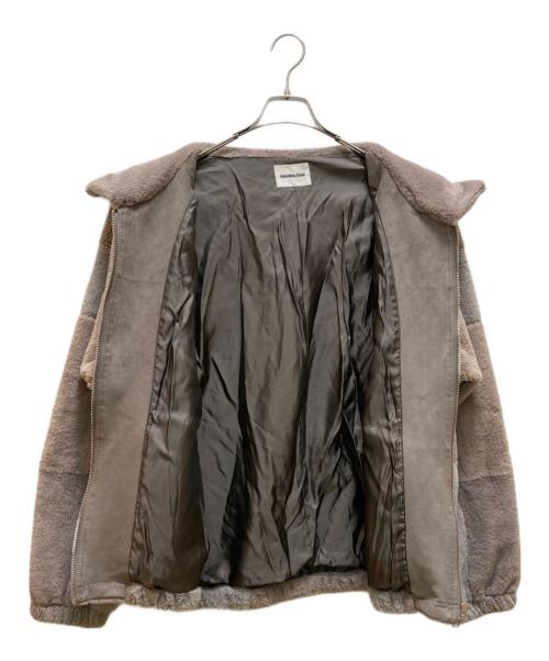 MONKEY TIME（モンキータイム）MONKEY TIME (モンキータイム) フェイクファーチェックジャケット ベージュ サイズ:XLの古着・服飾アイテム