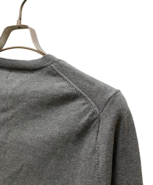 POLO RALPH LAUREN（ポロ・ラルフローレン）POLO RALPH LAUREN (ポロ・ラルフローレン) クルーネックニットカーディガン グレー サイズ:Mの古着・服飾アイテム