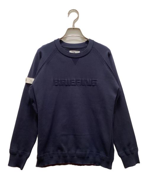 BRIEFING GOLF（ブリーフィング ゴルフ）BRIEFING GOLF (ブリーフィング ゴルフ) ニットセーター ネイビー サイズ:Ⅼの古着・服飾アイテム