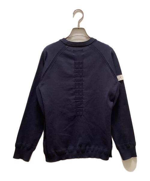 BRIEFING GOLF（ブリーフィング ゴルフ）BRIEFING GOLF (ブリーフィング ゴルフ) ニットセーター ネイビー サイズ:Ⅼの古着・服飾アイテム