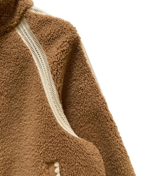 UGG（アグ）UGG (アグ) ニキア クロシェ UGGフラッフ ジャケット ブラウン サイズ:Sの古着・服飾アイテム